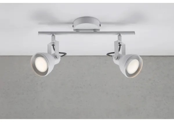 Nordlux - Faretto ASLAK 2xGU10/35W/230V bianco