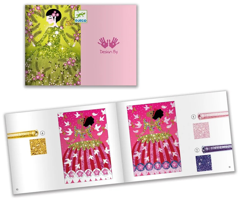 Gioco d'arte - vestito magico scintillante