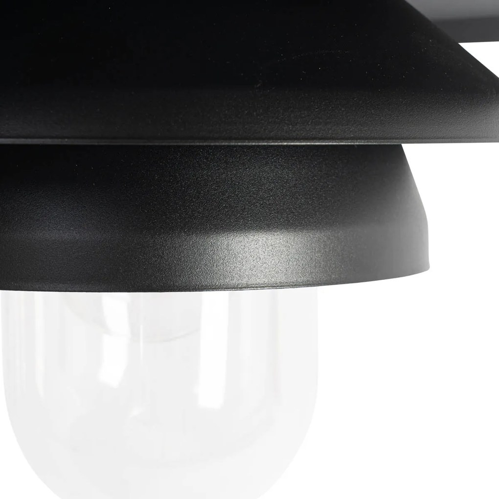 Lampada da soffitto da esterno di design nera IP44 - Morty