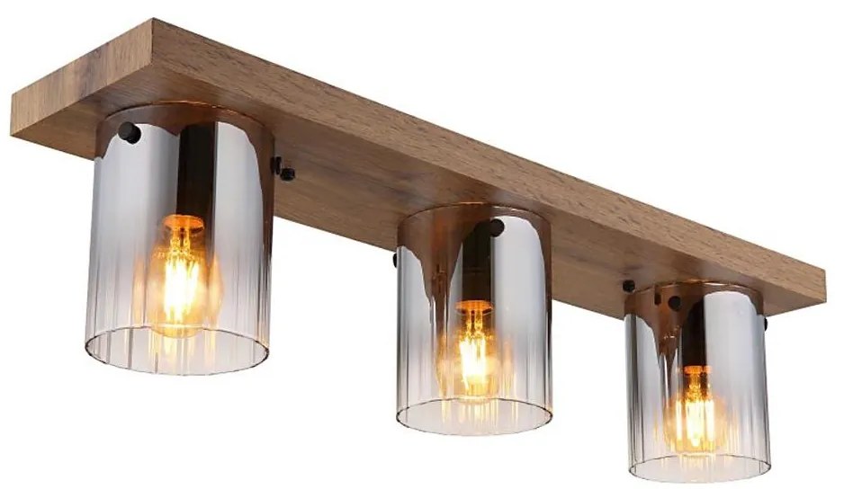 Globo 15915-3 - Plafoniera UNDERWOOD 3xE27/40W/230V 16x71 cm