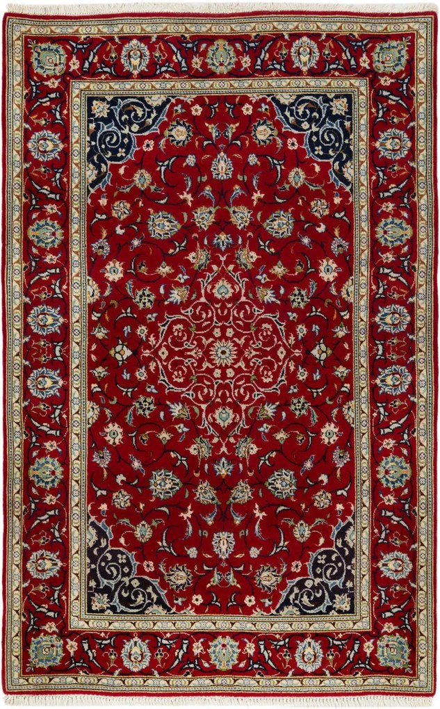 Kashan Tappeto 120 x 180 (Iran) Annodato A Mano