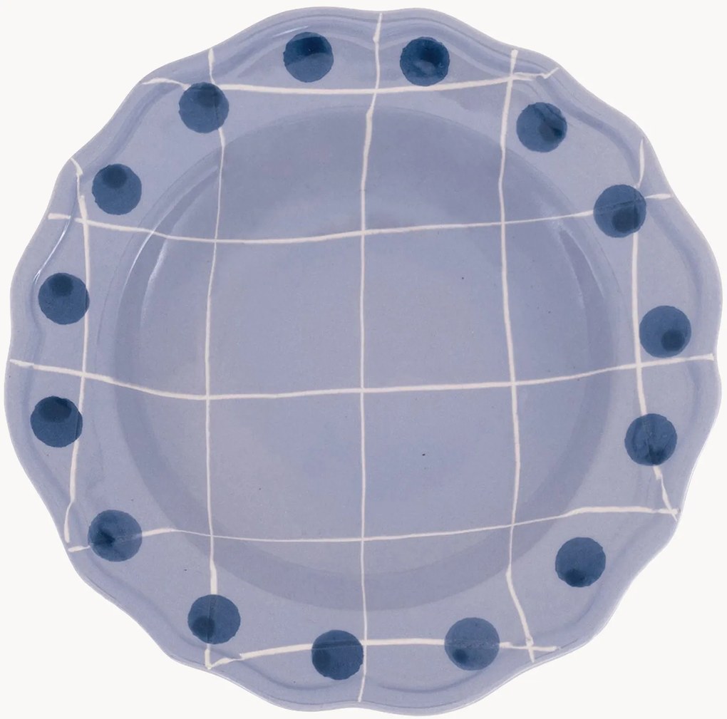 Piatto fondo dipinto a mano Amalfi