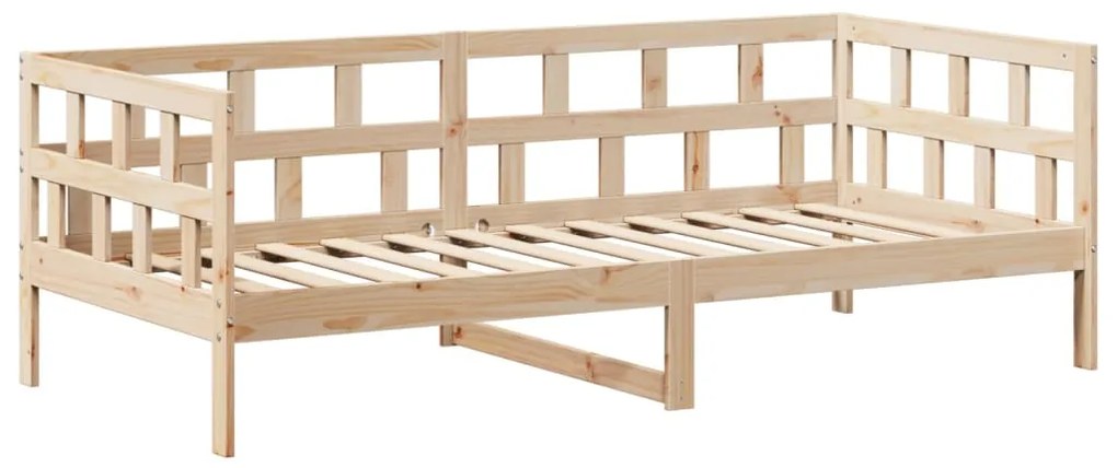 Set dormeuse con tetto 90x200cm legno massello di pino