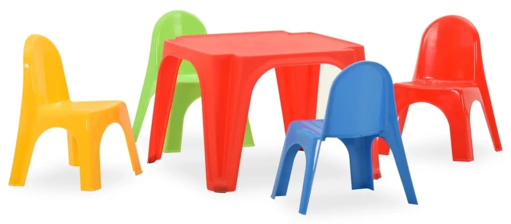 Set Tavolo E Sedie Per Bambini İn Pp /