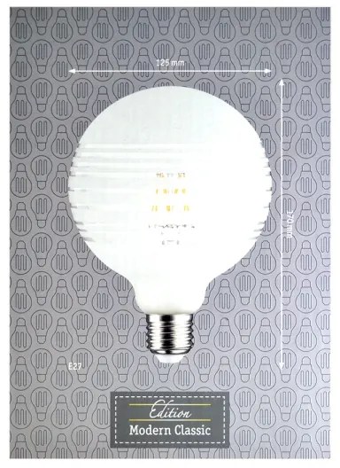 Lampadina LED dimmerabile CLASSIC G125 E27/4,5W/230V 2600K - Paulmann 28744