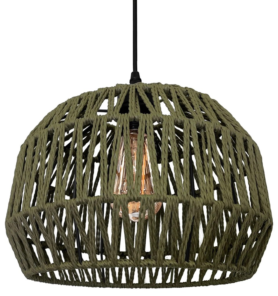 Lampa zielona Boho APP1293-1CP