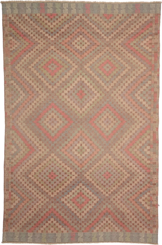 Kilim Tappeto orientale 290 x 190 (Tacchino) Tessuto A Mano