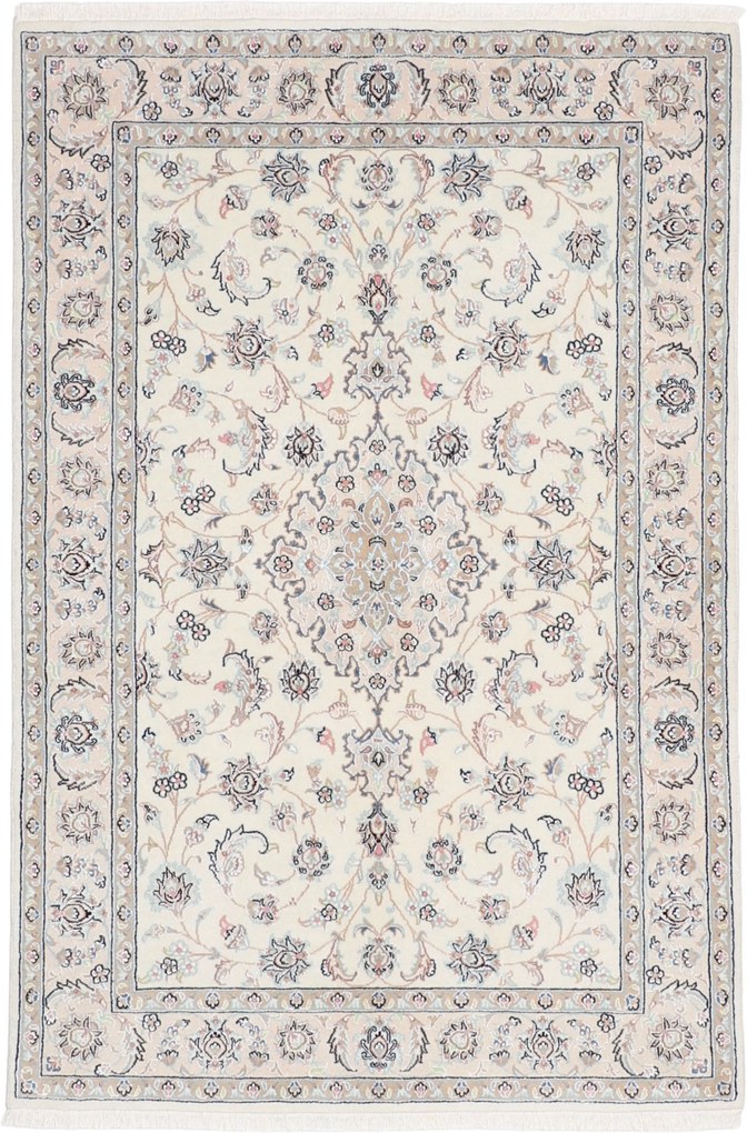 Nain Tappeto 180x120 (Iran) Annodato A Mano
