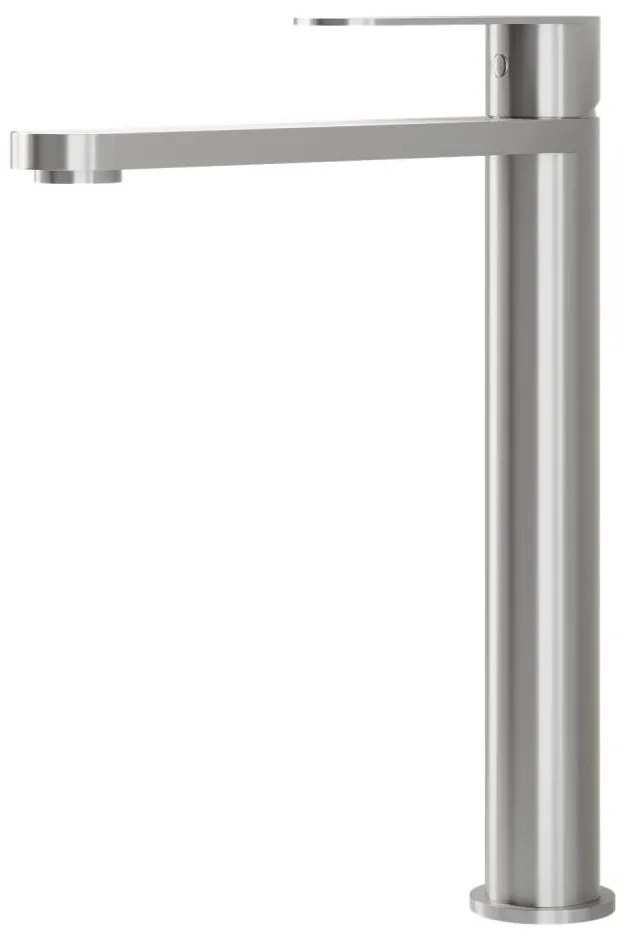 BATH DELUXE 28-027-02-71-02 -Rubinetto del lavandino TARNBY 27,3 cm pettinato acciaio inossidabile