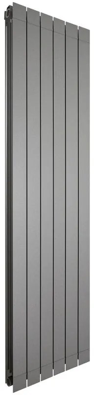 Radiatore acqua calda PRODIGE SUPERIOR in alluminio, 6 elementi, interasse 1800 mm, graphite