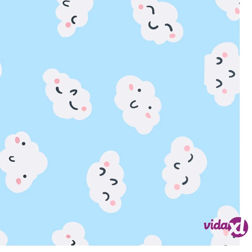 vidaXL Tappeto Stampato Multicolore 140x200 cm in Tessuto