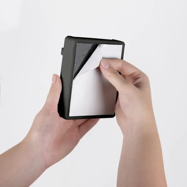 WENKO 25336100 - Cestino SARE 21,5x29,5 cm argento