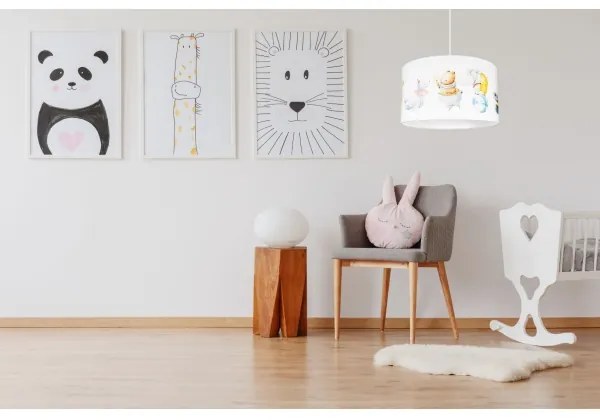 Lampadario per bambini CIRCUS 1xE27/60W/230V