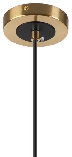 Lampadario a sospensione con filo ROLLO 1xG9/5W/230V oro/fumé beige