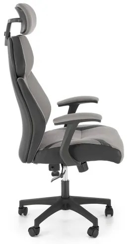 Sedia da ufficio HIRU grigia/nera