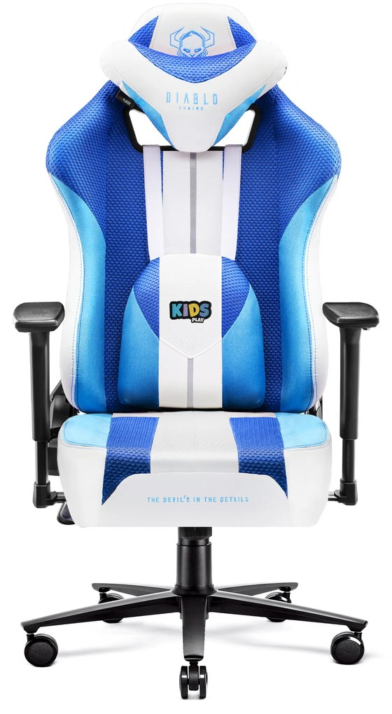 Sedia Da Gaming Diablo X-Player 2.0 In Materiale Kids Size: Frost White