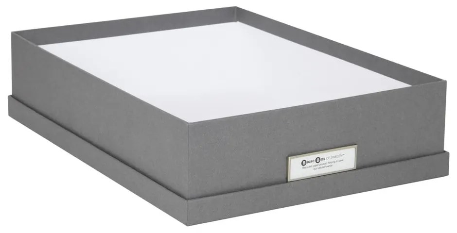 Organizzatore di cartone per documenti Oskar - Bigso Box of Sweden