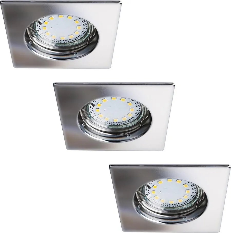 Rabalux 1053 - SET di 3 faretti da incasso LED LITE 3xGU10-LED/3W/230V