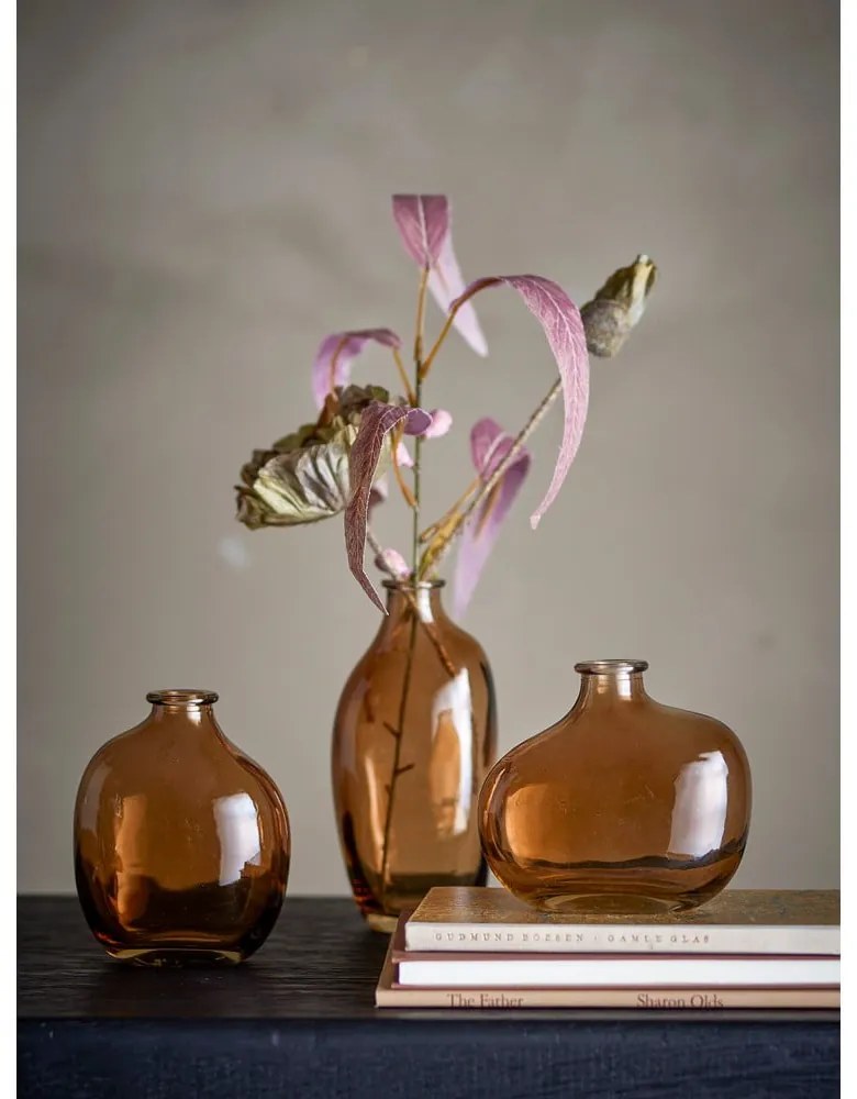 Vaso in vetro arancione (altezza 15,5 cm) Tilia - Bloomingville