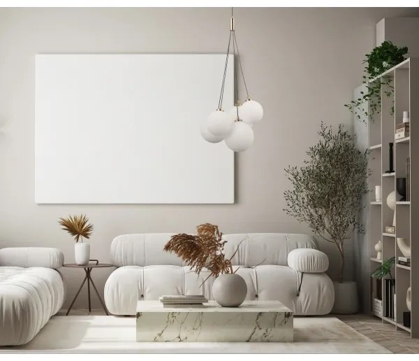 ITALUX PND-54456-5-HB - Lampadario a sospensione con filo PERLOS 5xG9/5W/230V