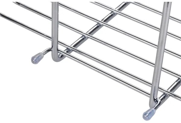 WENKO 23499100 - Mensola doccia MILO 25x36 cm acciaio inox/argento/trasparente