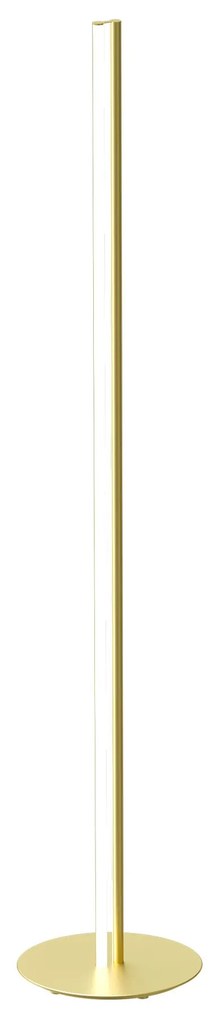 Flos Coordinates Floor Lampada da pavimento 200 cm a luce diffusa in alluminio anodized Champagne