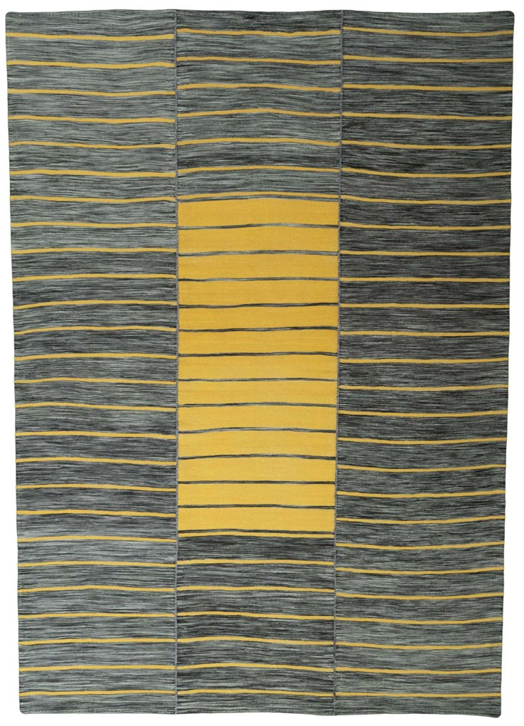 Kilim Tappeto persiano 230x330 Nero (Iran) Tessuto A Mano