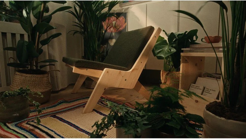 Poltrona grigio scuro Sway – Karup Design