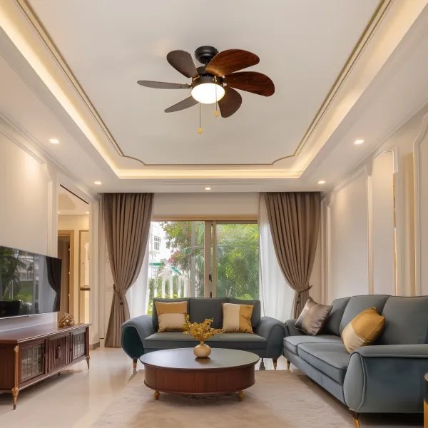 ZEVENTI - Ventilatore da soffitto FAMARA 1xE14/60W/230V