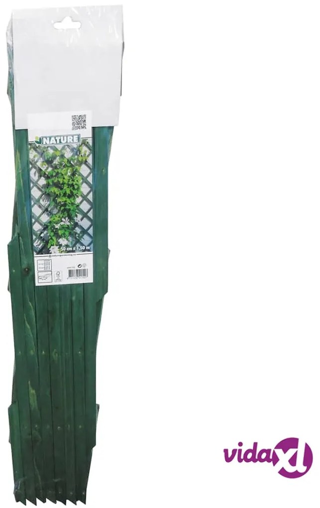 Nature Traliccio da Giardino 50x150 cm in Legno Verde