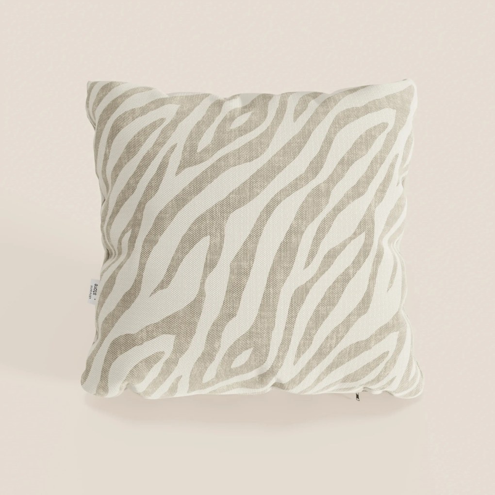 Stripe cuscini geometrici in tessuto Idrorepellente disponibile in diversi colori beige
