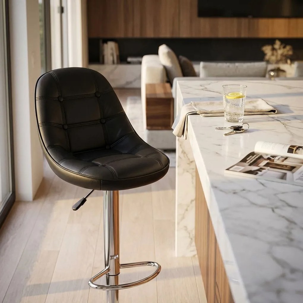 BUFORD - sgabello moderno da bar e sala da pranzo