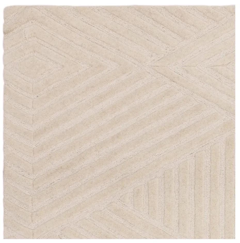 Tappeto in lana crema 120x170 cm Hague - Asiatic Carpets
