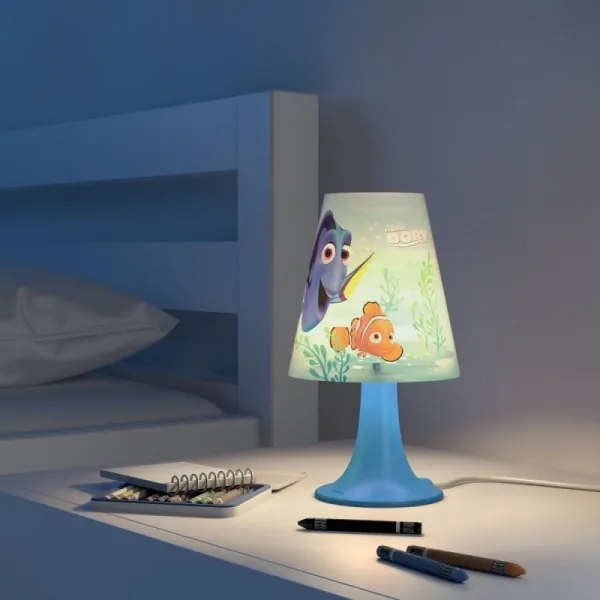 Philips 71795/90/16 - Lampada LED da tavolo per bambini DISNEY ALLA RICERCA DI DORY LED/2,3W/230V