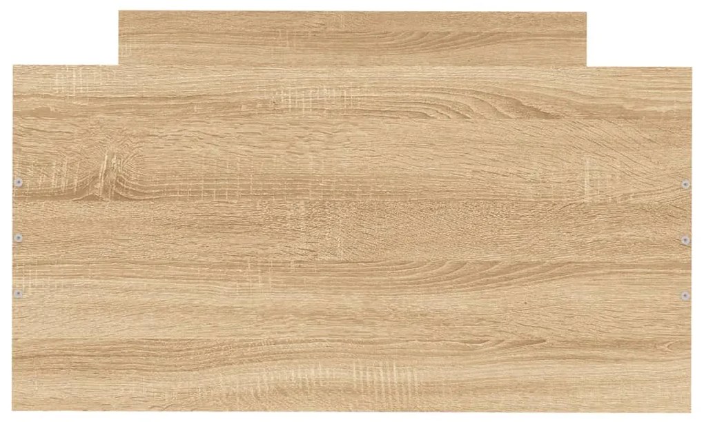 Giroletto rovere sonoma 75x190cm small single legno multistrato