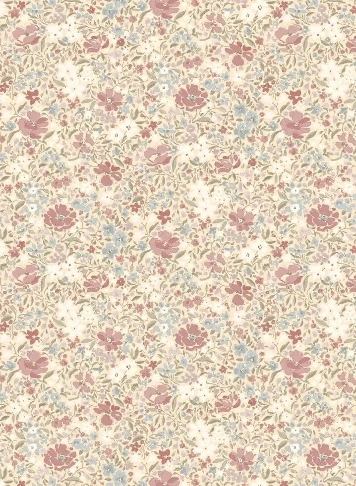 Quenin Carta da parati Fleurettes - Pompadour