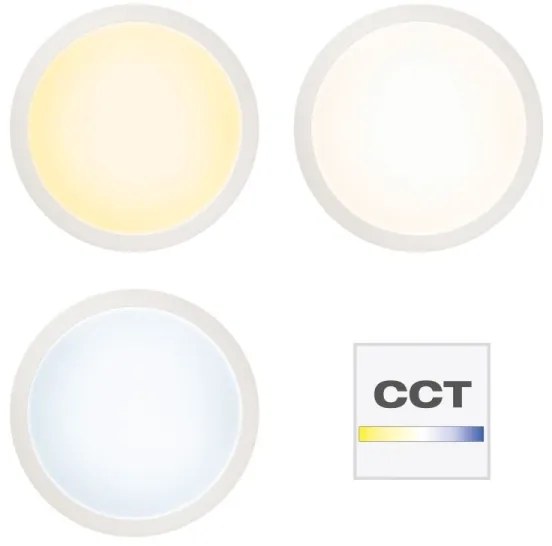 Brilliant - Plafoniera dimmerabile RGBW ABIE LED/24W/230V + +TC