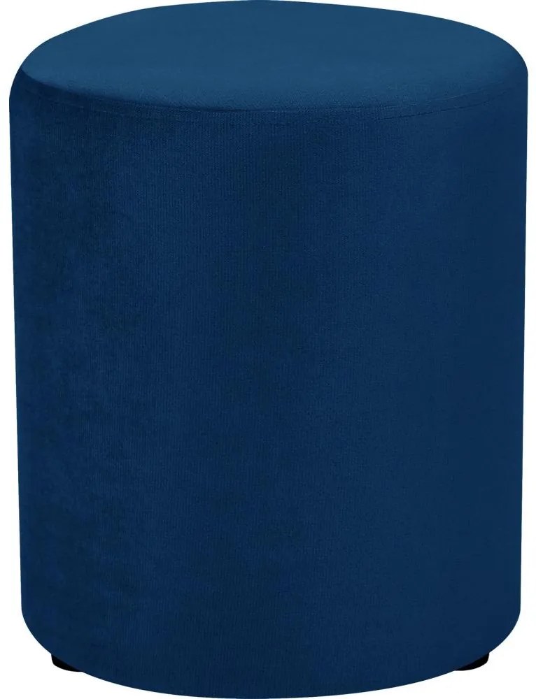 Pouf VEX Ø 36 cm, blu scuro
