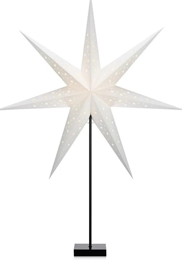 Markslöjd 704511 - Decorazione natalizia SOLVALAA 1xE14/25W/230V bianco/legno