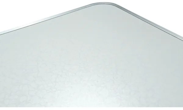 Tavolo da campeggio pieghevole + 4x sedia bianco/cromo