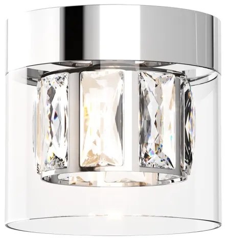 Zuma Line C0389-01A-F4AC - Lampada da soffitto GEM 1xG9/28W/230V