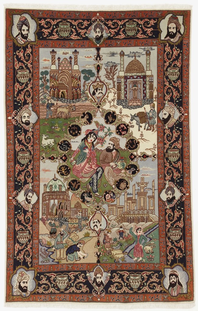 Tabriz Tappeto 100 x 160 (Iran) Annodato A Mano