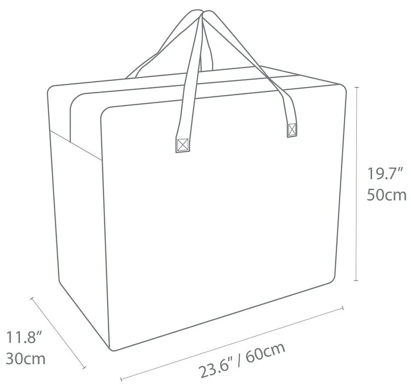 Organizer in tessuto per il guardaroba - Bigso Box of Sweden