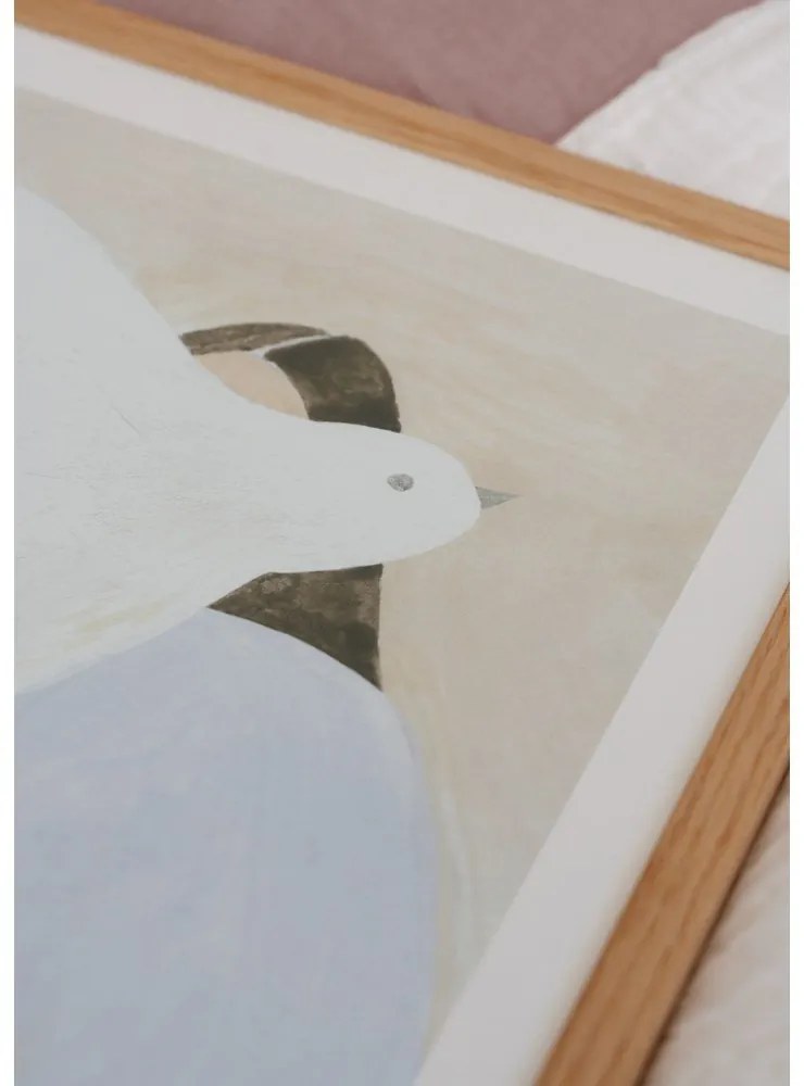 Poster 70x50 cm Bright Bird – Clara Schicketanz – The Poster Club