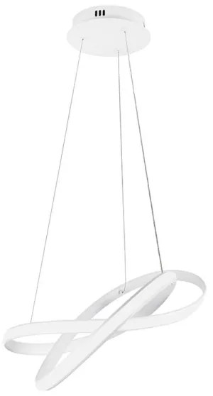 Lampadario a sospensione con filo LED dimmerabile LED/70W/230V 3000-6500K bianco + telecomando