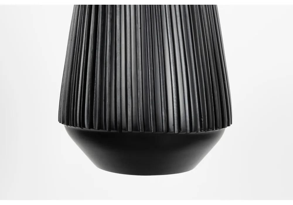 Lampada a sospensione nera con paralume in metallo ø 20 cm Aysa - White Label