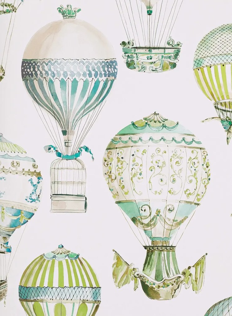 Manuel Canovas Tapete L'Envol - Jade