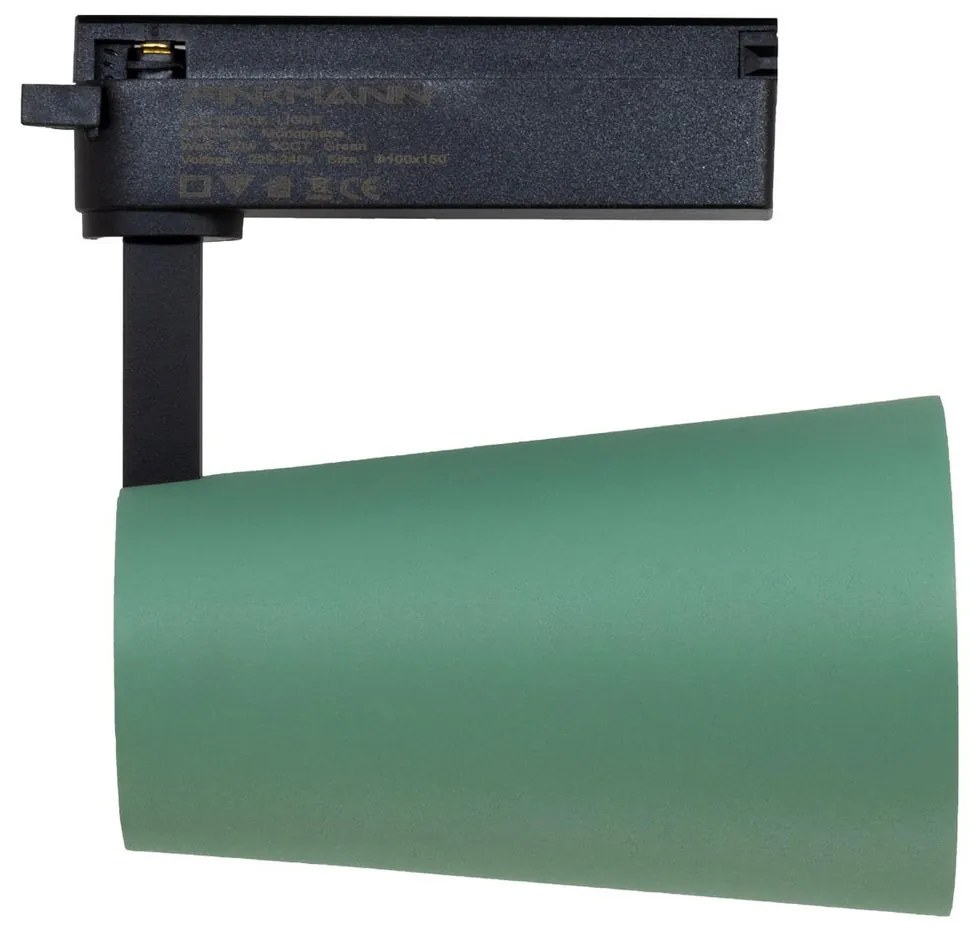 Faro LED 40W Monofase Verde CRI92 Bianco Variabile 38° - Bridgelux LED Colore Bianco Variabile CCT