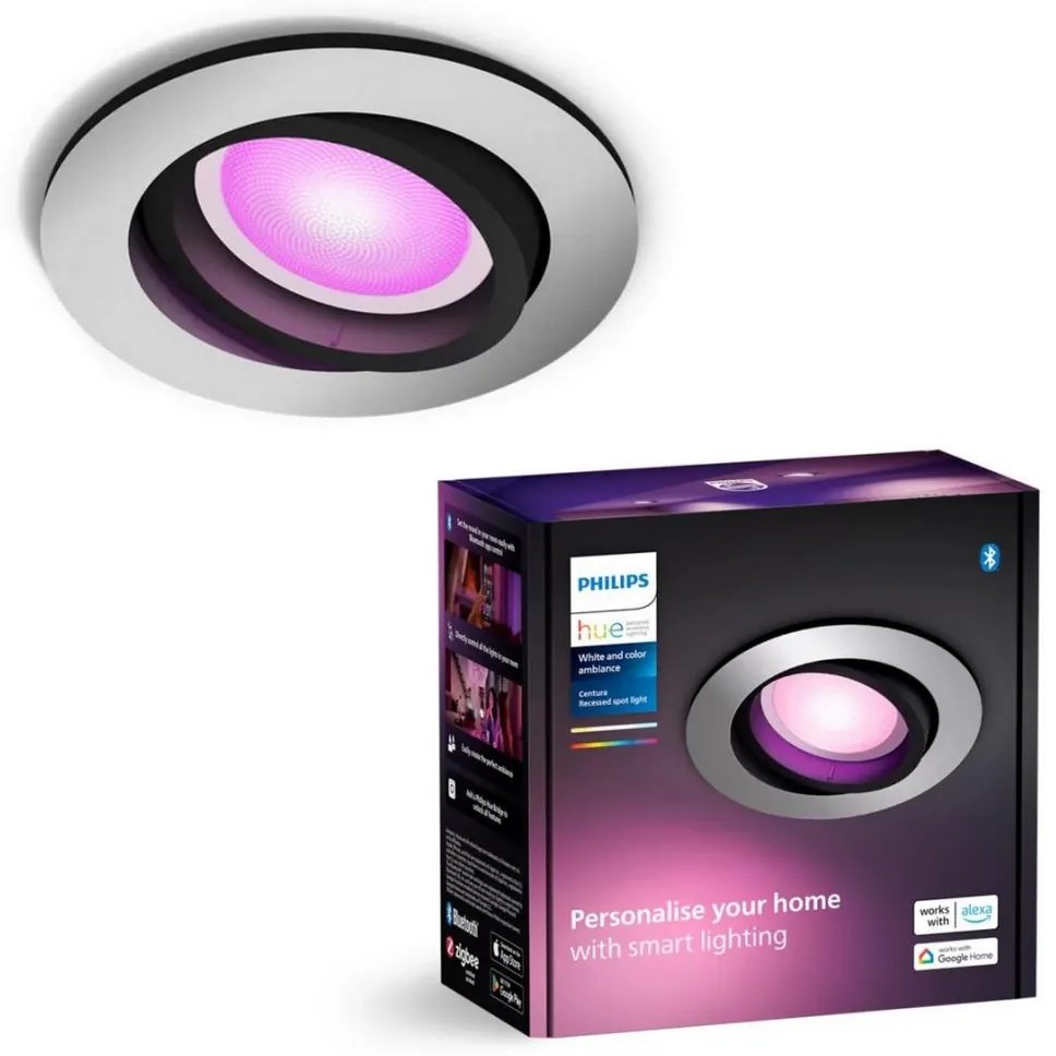 Philips - LED RGBW Lampada da incasso dimmerabile Hue CENTURA 1xGU10/4,2W/230V