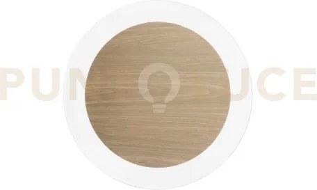 Plafoniera led samsara nera e legno 35w 5300lm cct 3000k 4000k 6500...